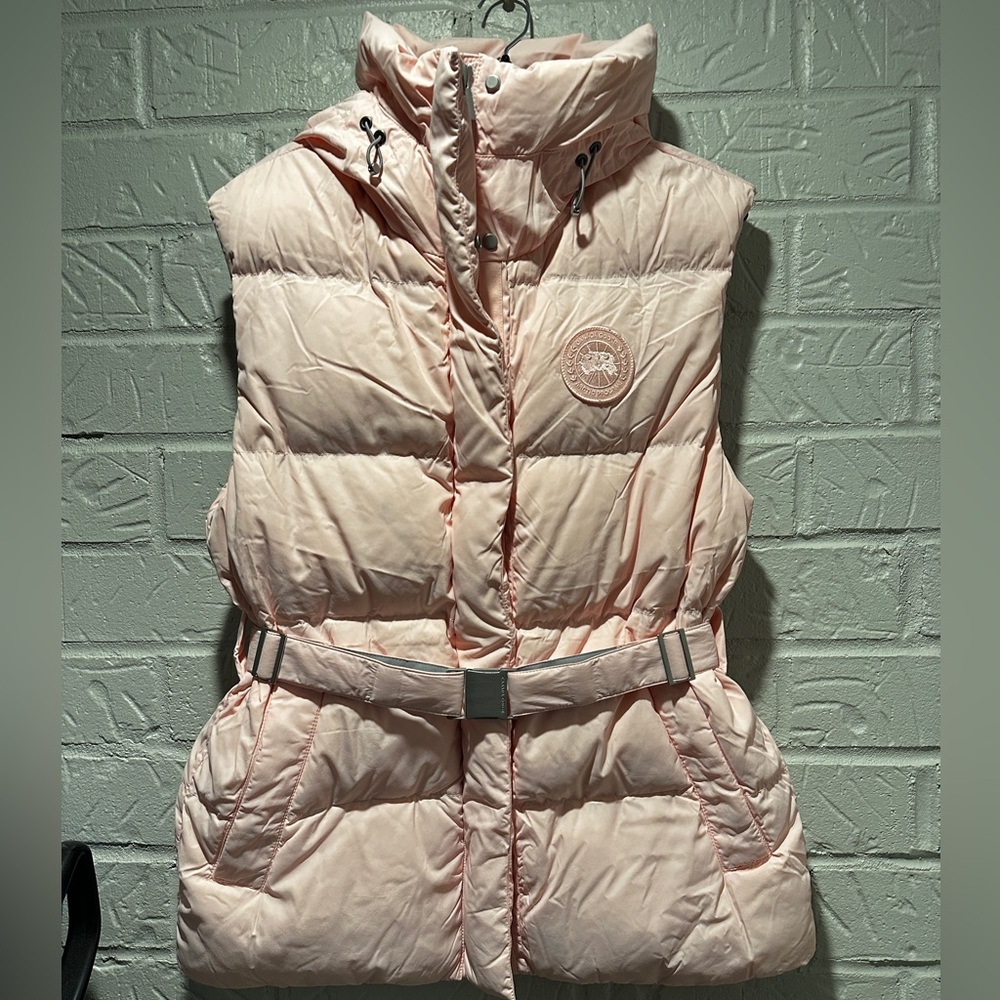 NWT New Canada Goose Rayla Pink Down Vest Size Small - Picture 2 of 10